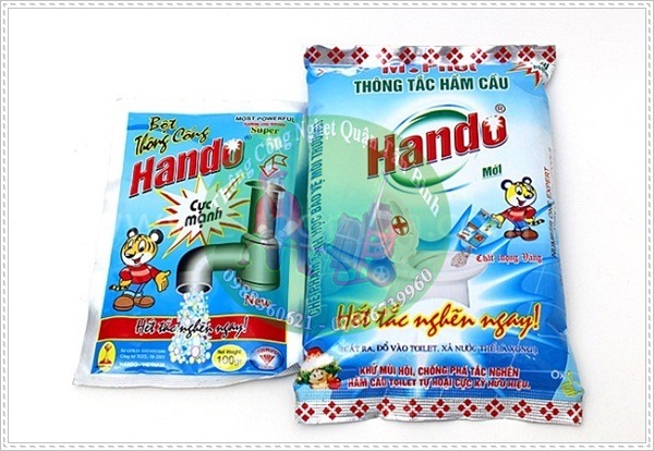 Sản phẩm bột th&ocirc;ng cống.