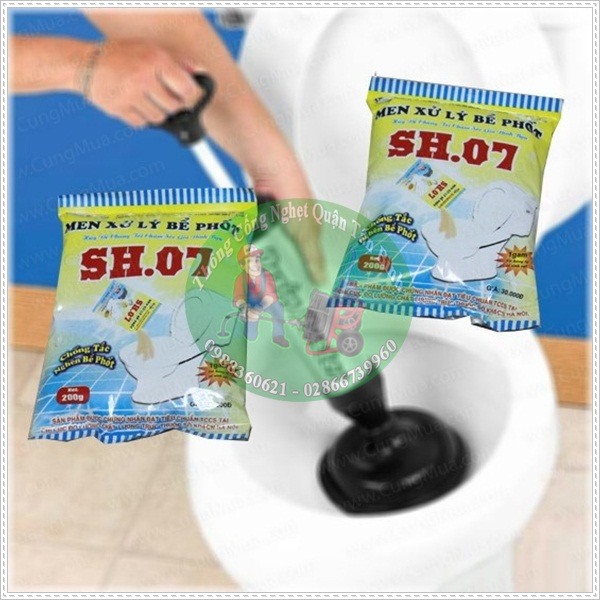 Cây thụt thông bồn cầu.